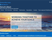 Tablet Screenshot of lilburnlaw.com